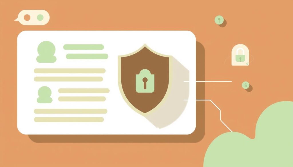 A visual representation of data privacy with reference to the Comment Policy