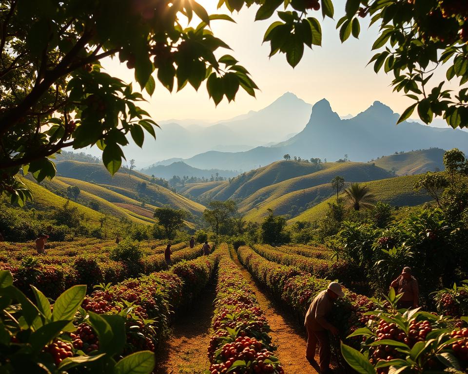 Coffee-Producing Regions in Guatemala