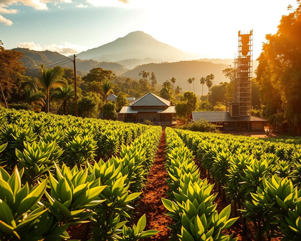 Coffee Route in Guatemala