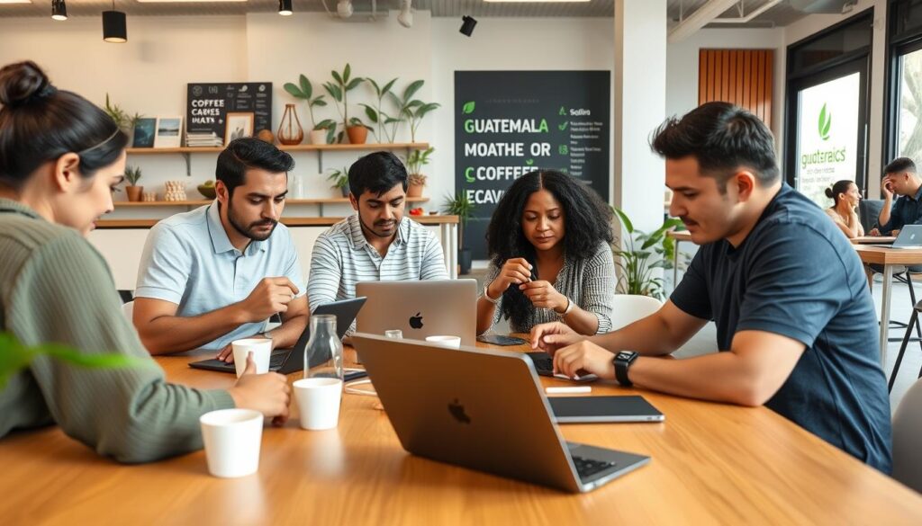 Coffee community gathered around educational content on My Nerdy Planet