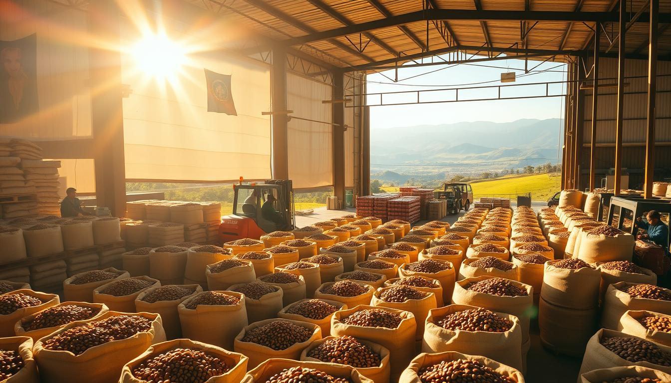 Coffee supply chain