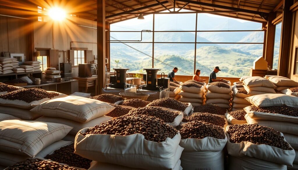 Fair Trade Coffee Export