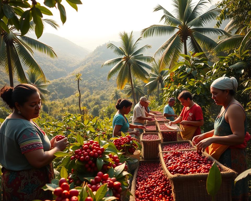 Fair Trade Coffee Production