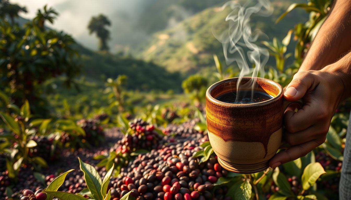Flavor wheel coffee