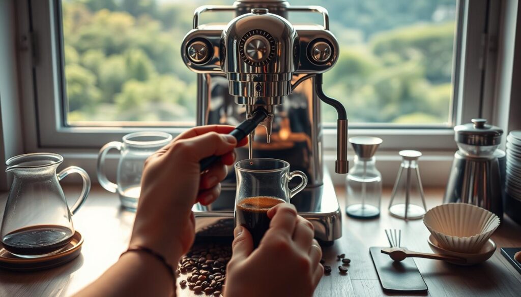 Guatemalan Espresso Brewing