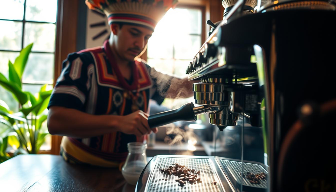 Guatemalan coffee brewing
