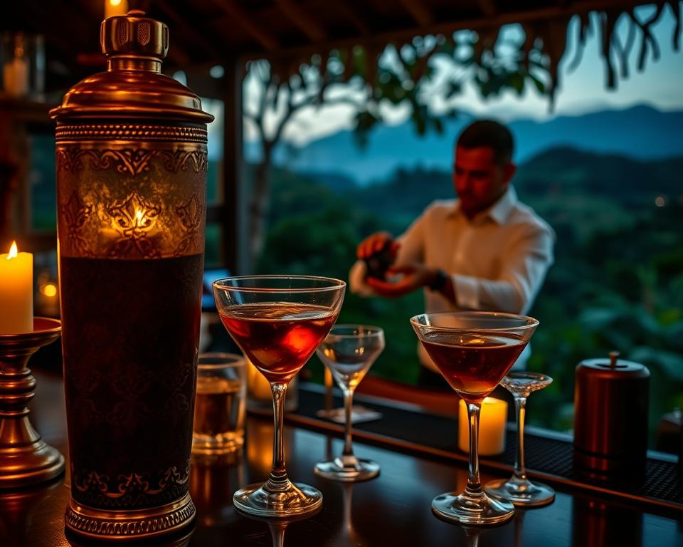 Guatemalan coffee cocktails