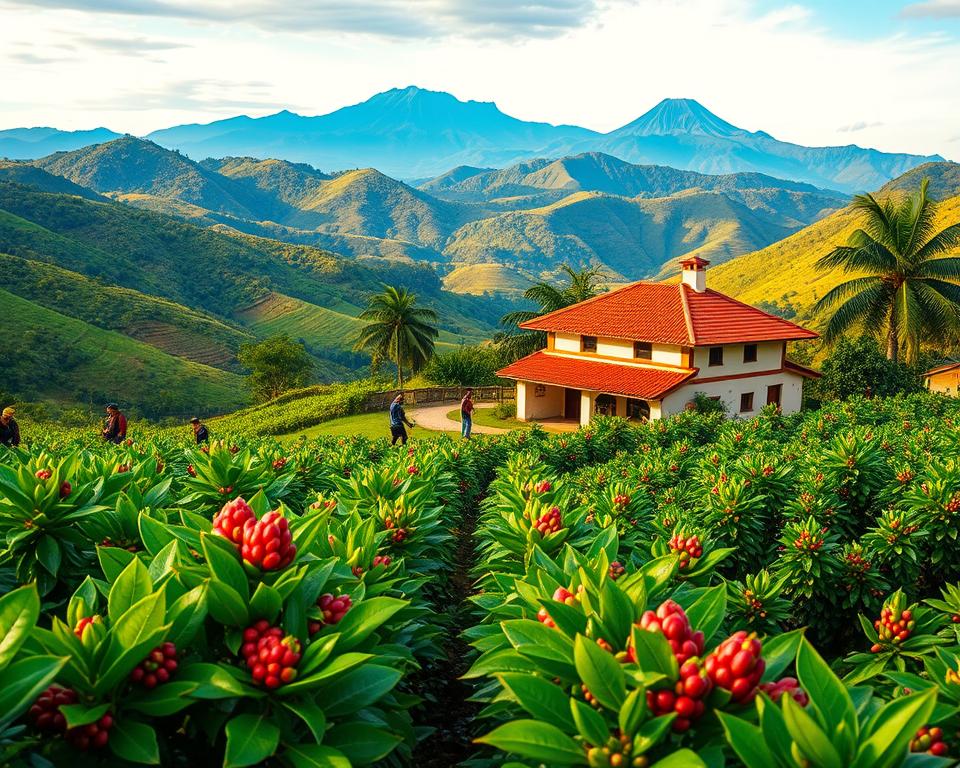 Guatemalan coffee farms
