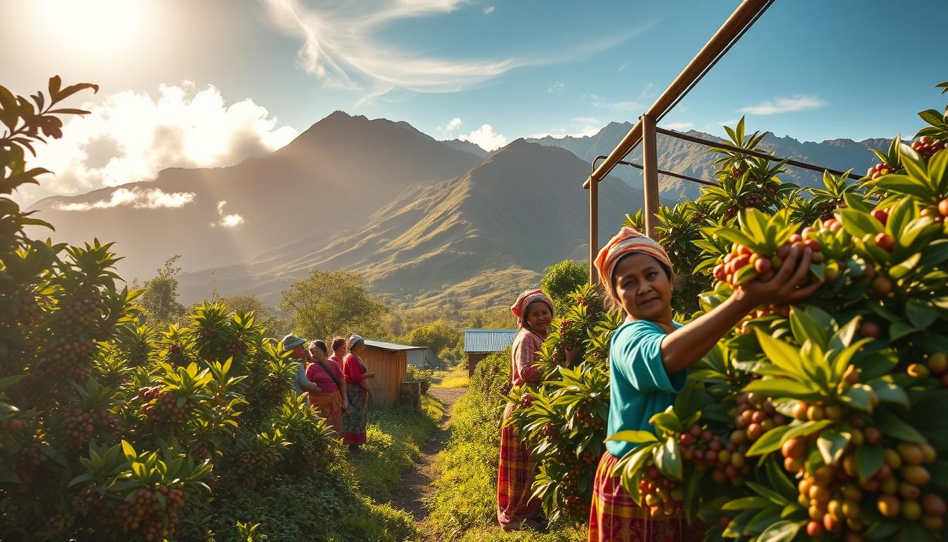Guatemalan coffee production