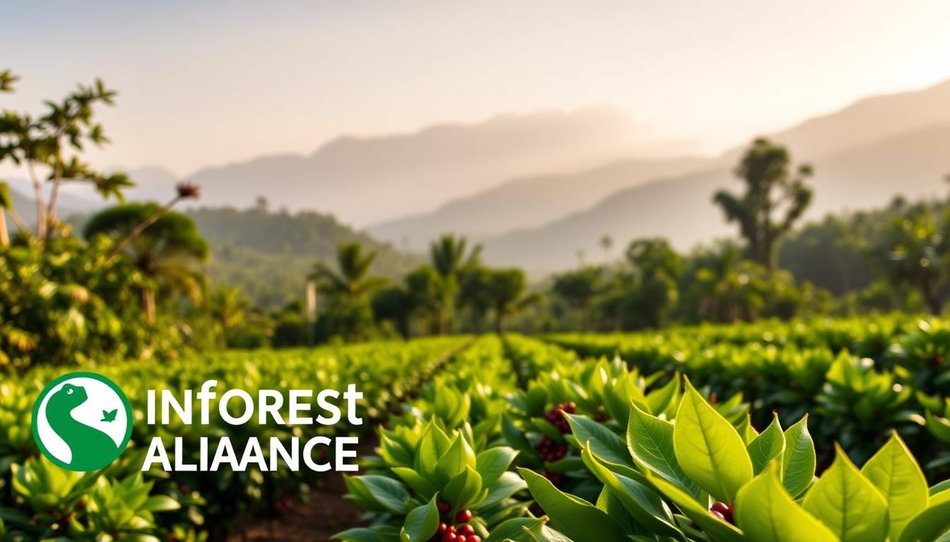 Rainforest Alliance coffee
