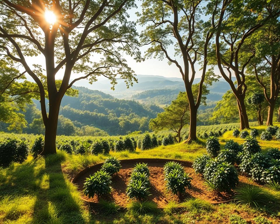 agroforestry coffee production