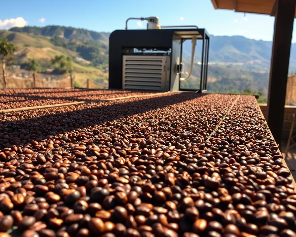 coffee bean drying comparison