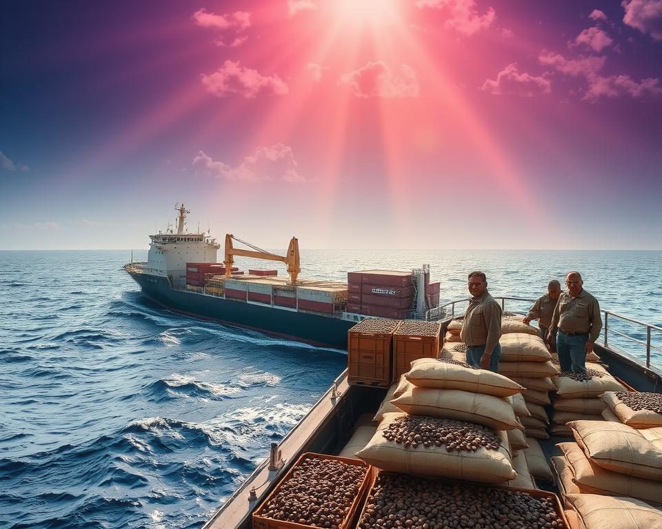 coffee maritime transport logistics