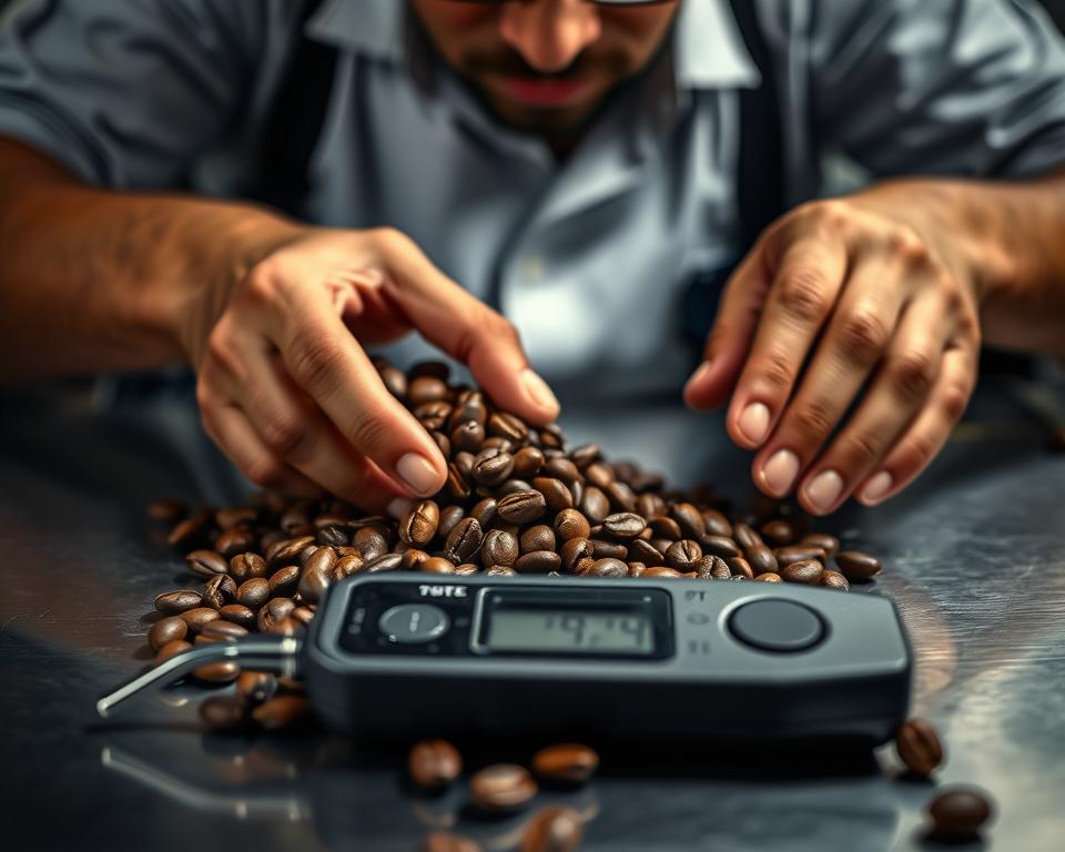 coffee moisture measurement
