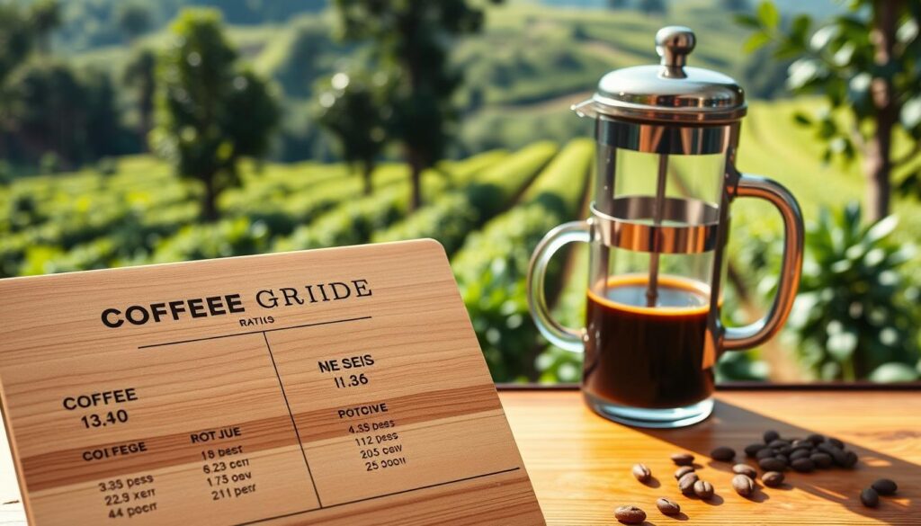 coffee ratio guide