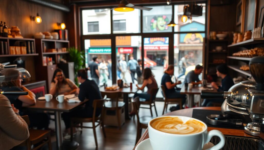 coffee scene