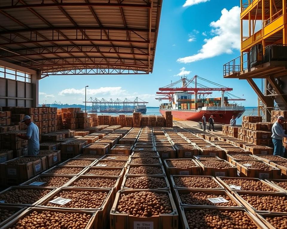 coffee traceability export
