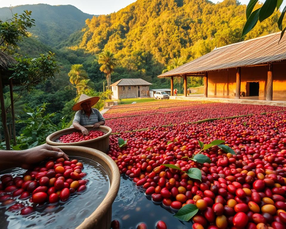 mayan coffee processing