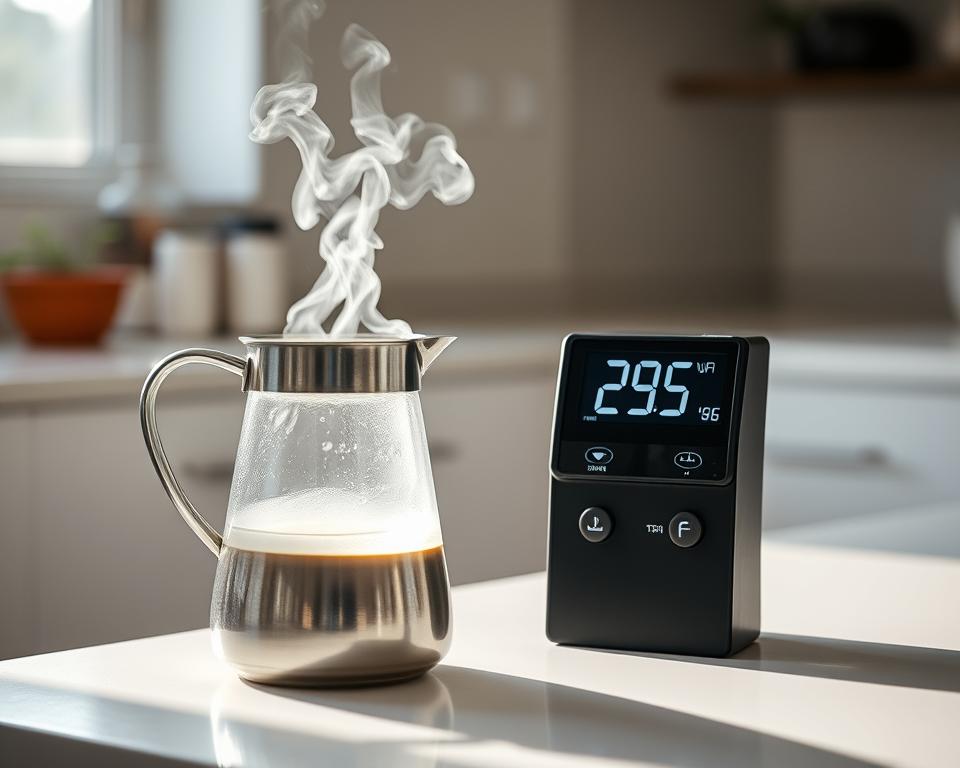 optimal water temperature for brewing Guatemalan coffee