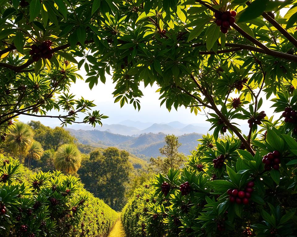polyculture shade for coffee plants