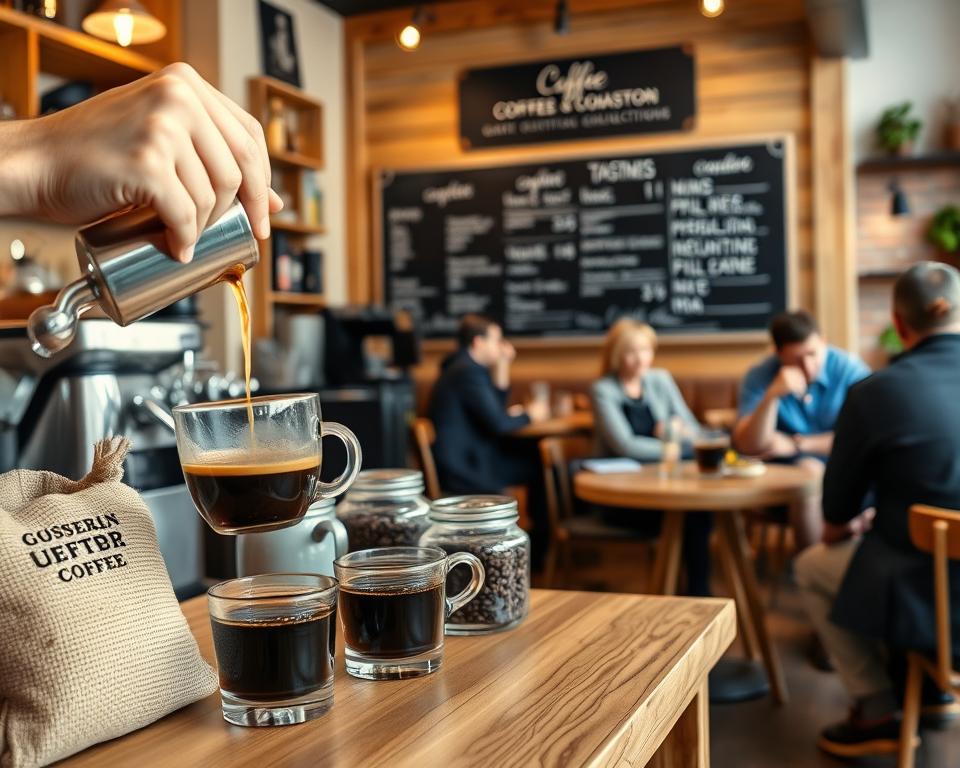 serve coffee tastings events