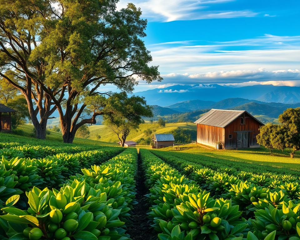 sustainable coffee farms