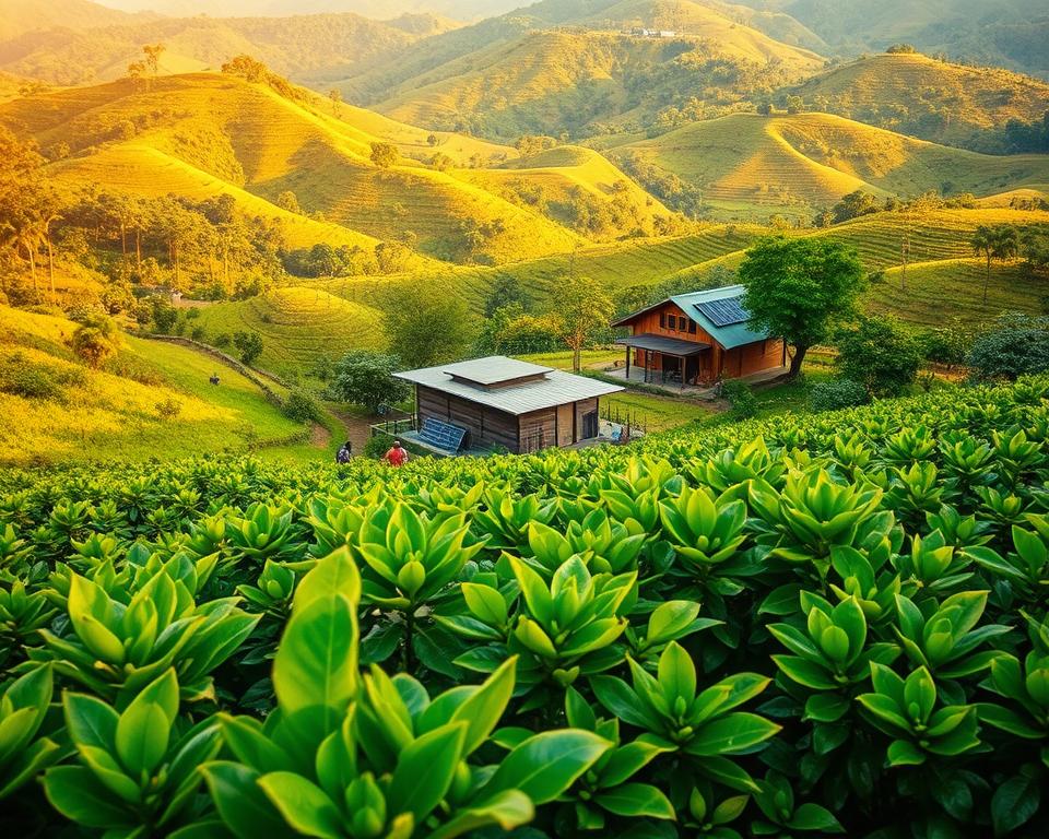 sustainable coffee farms