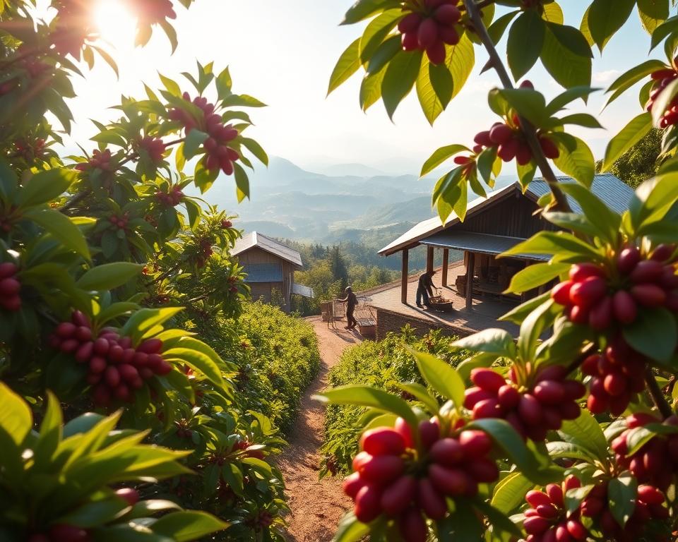sustainable coffee production process