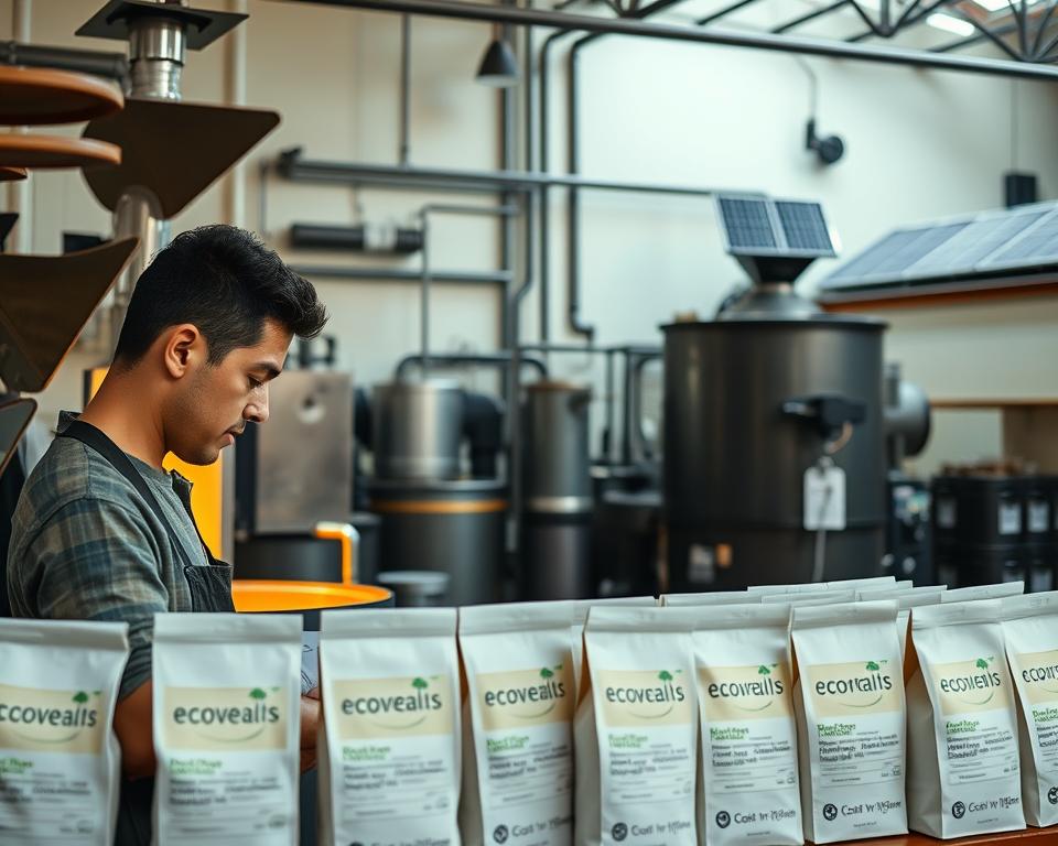 sustainable coffee roasting