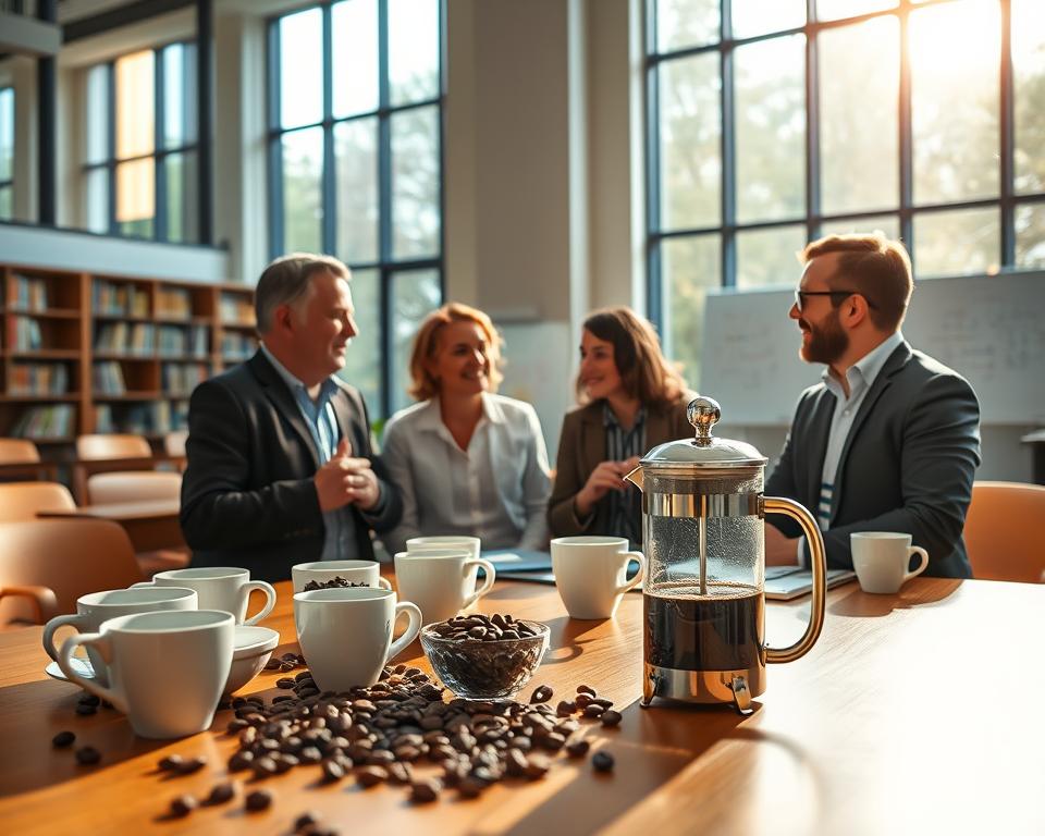 university producer partnerships coffee