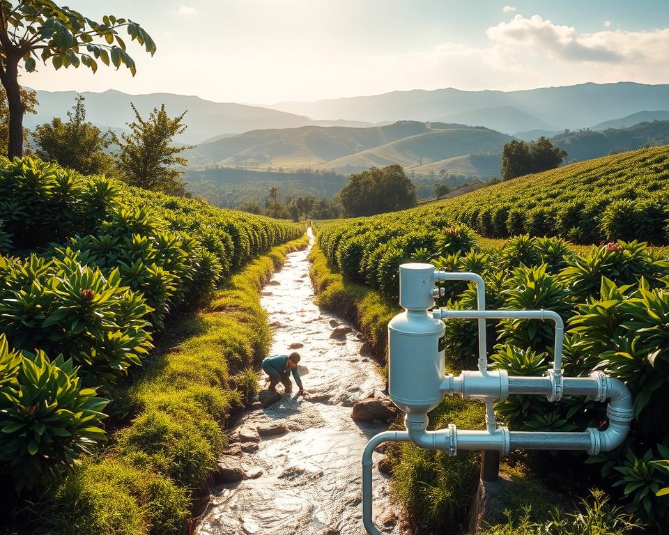 water conservation in coffee production