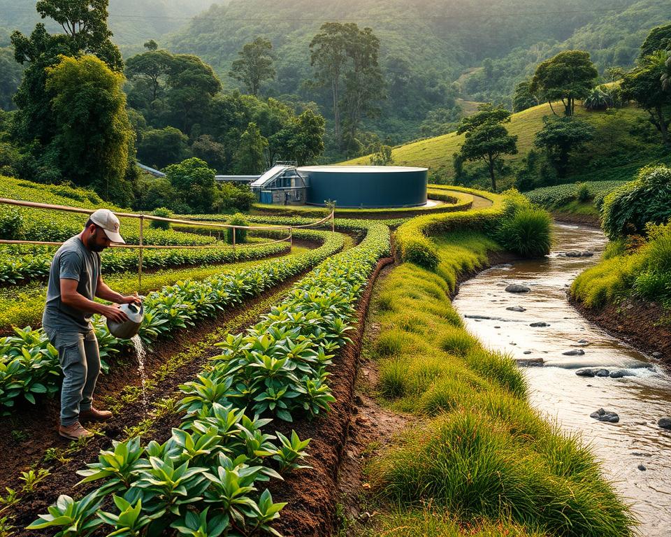 water conservation in coffee production
