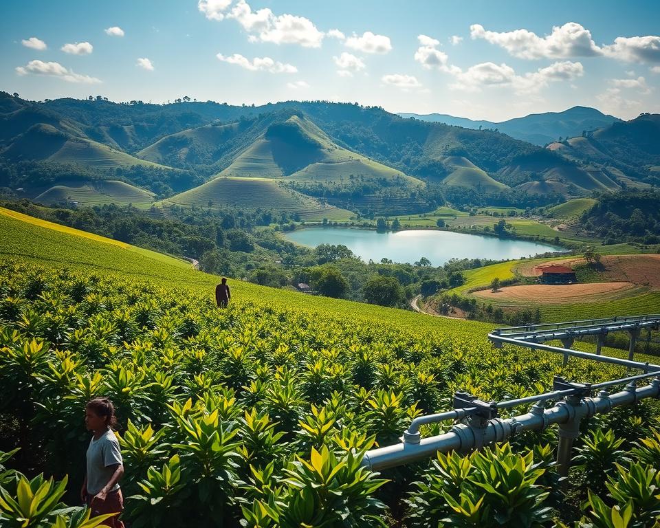 water resource optimization for coffee cultivation