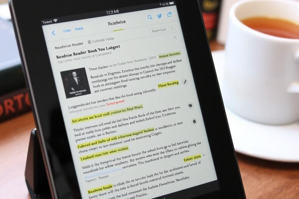 Readwise Reader showing highlighted articles and books - smart tools for modern nerds who love learning